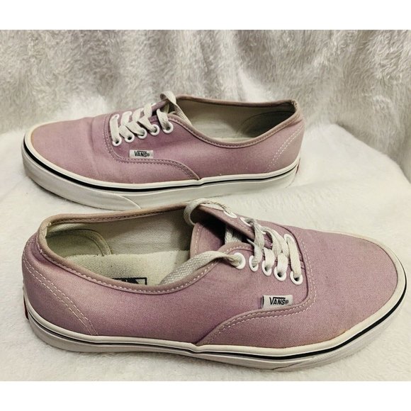 Vans Authentic Jersey Lavender Fog‎ Women's size 9 Mens 7.5 Unisex Skateboarding - Picture 2 of 15